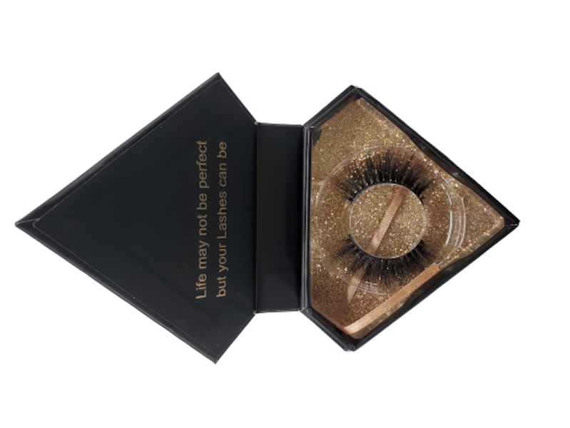 Stylish High Quality Glue On 3D Mink Eyelashes Are Those Real Design