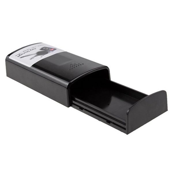 Magnetic Black Key Safe Box Car Holder Hidden Storage