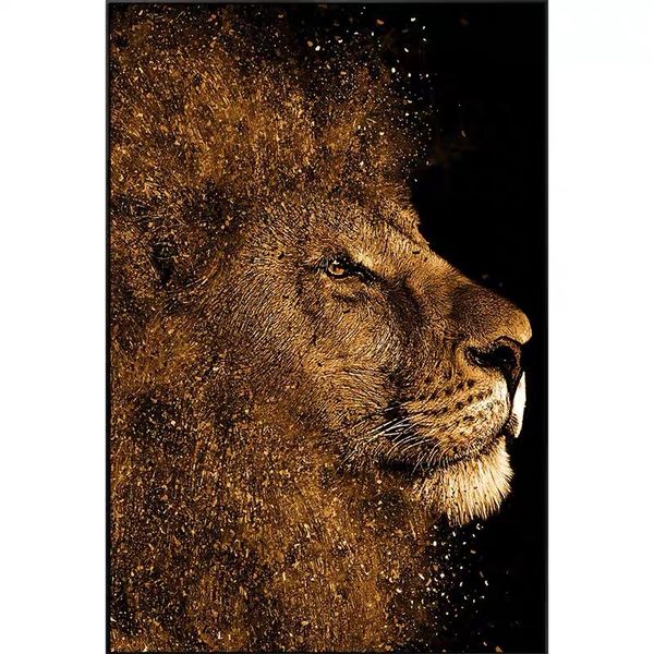 Modern Wall Painting lion Canvas Wall Art