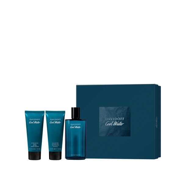 Davidoff Coolwater 125ml EDT , 75ml Shower Gel &amp; 75ml After Shave Balm