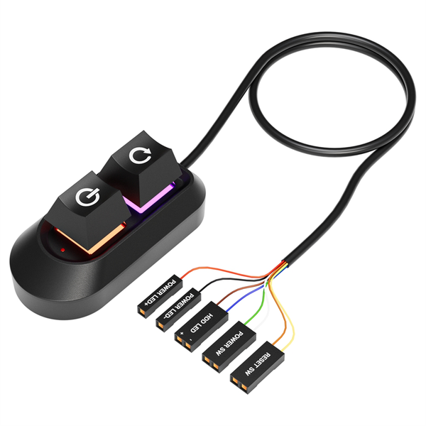 RGB LED Lights Computer Desktop Switch B