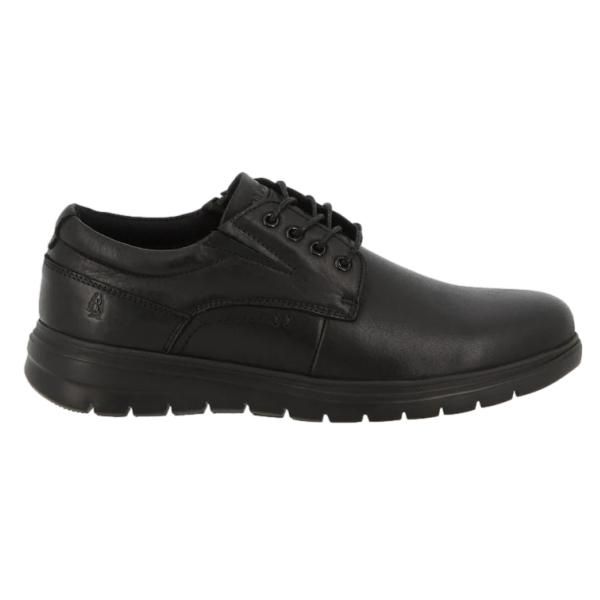 Hush Puppies Maximo Black Waxy Nubuck Shoes