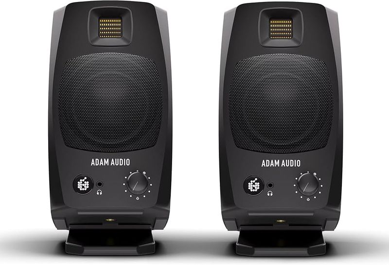Adam Professional Audio D3V Active Desktop Monitoring System [ Black ]