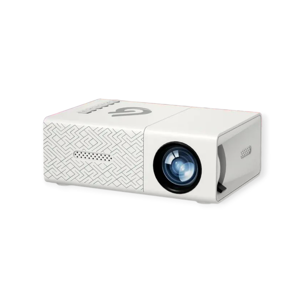 Compact LED Mini Projector W/ Built-in Speaker, 80" Display