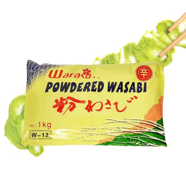 Waraku Wasabi Powder (2 x 1kg)(Kosher)