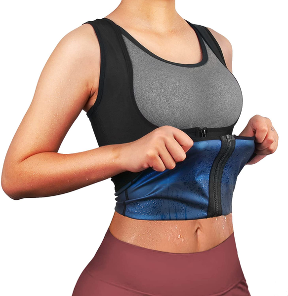 Slimming Sauna Vest Zipper for Women