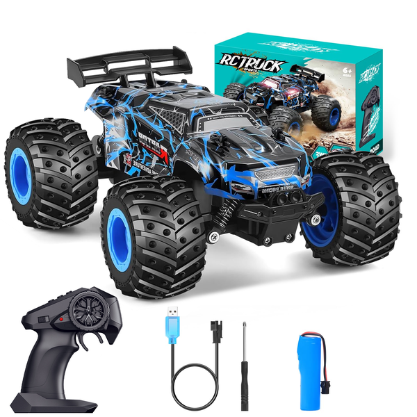 Remote-controlled off-road vehicle toy