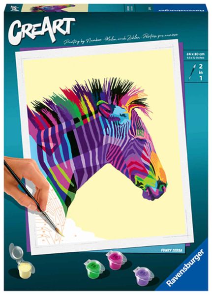 Ravensburger Creart Funky Zebra