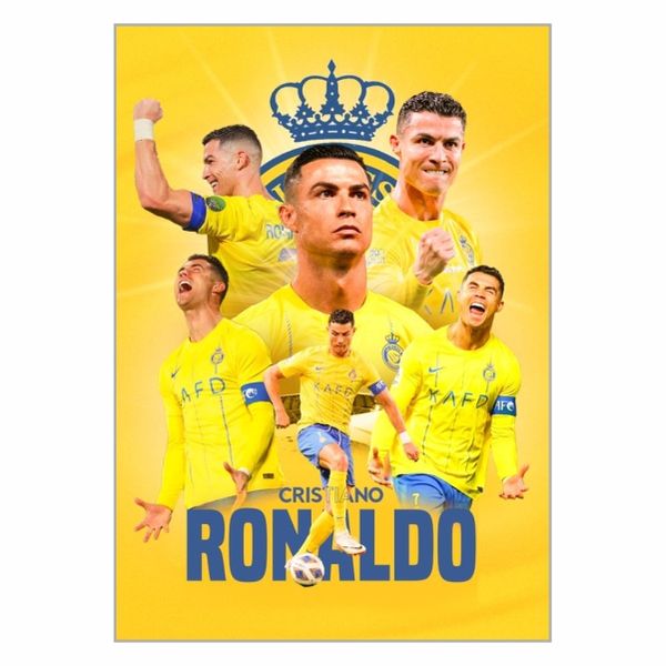 Ronaldo Yellow Poster - A1