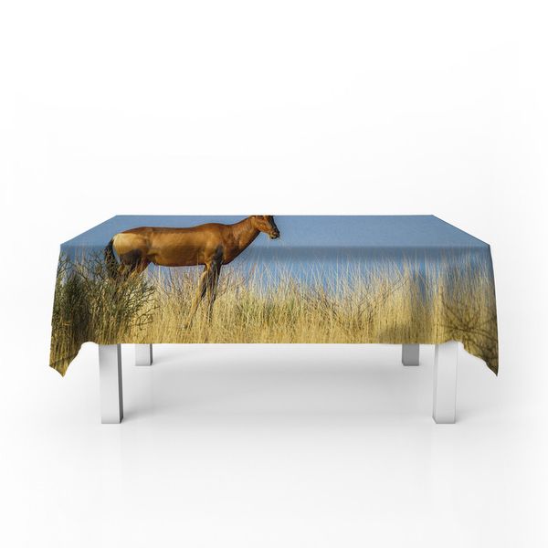 Rooi Hartebees By Fanie Heymans Rectangle Tablecloth