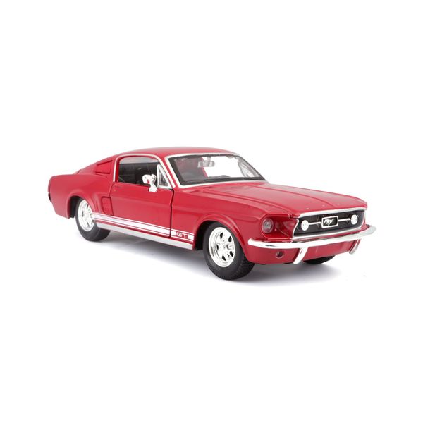 Maisto - Scale 1/24 Ford Mustang GT 1967 Car - Red