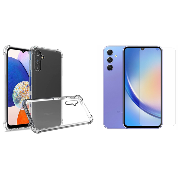 Protection Bundle Compatible with Samsung A34 (5G)