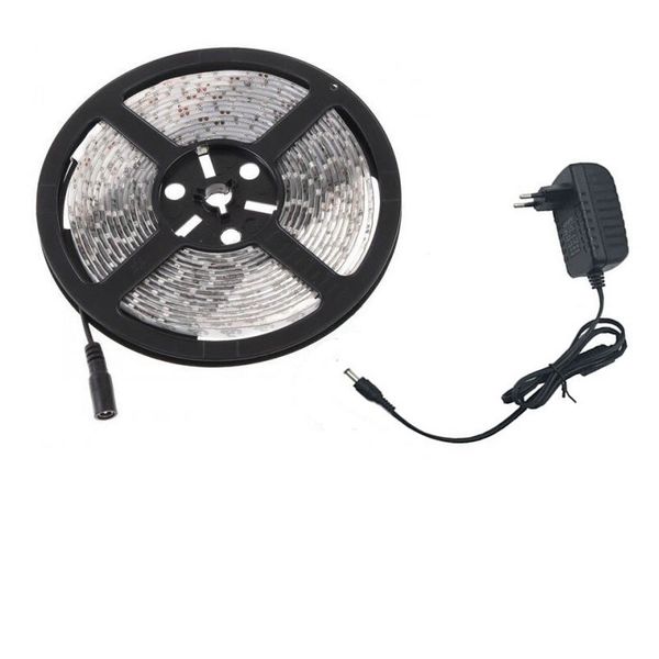 12V 5M 5050 White SMD LED Strip Light