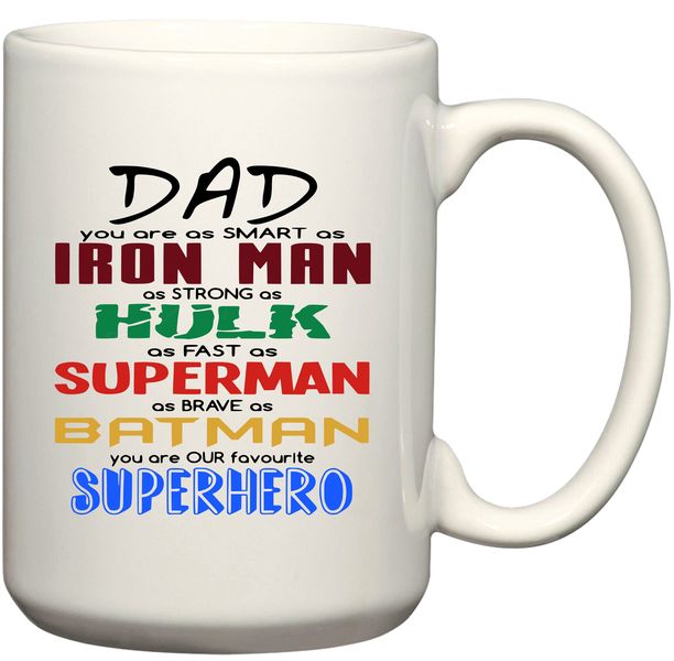 Our Superhero Dad Coffee Mug