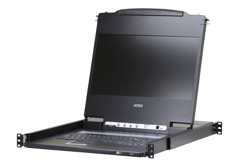 ATEN Single Rail LCD Console