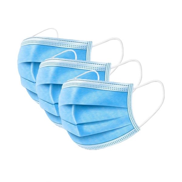 Face Masks - 3Ply Disposable Surgical Face Masks - Pack of 3000