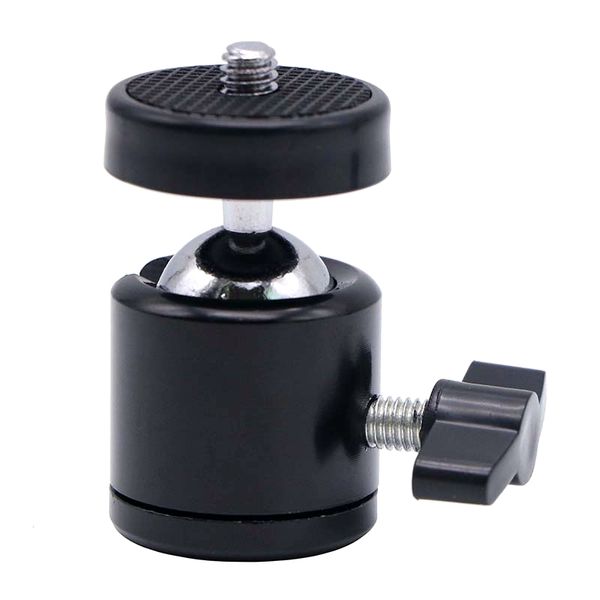 Mini ball head for camera tripod 1/4