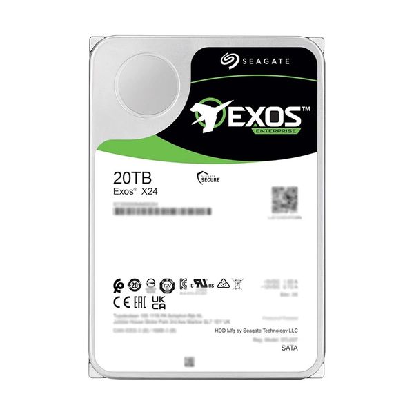 Seagate Exos X24 24TB Internal Enterprise Hard Drive 7200RPM SAS