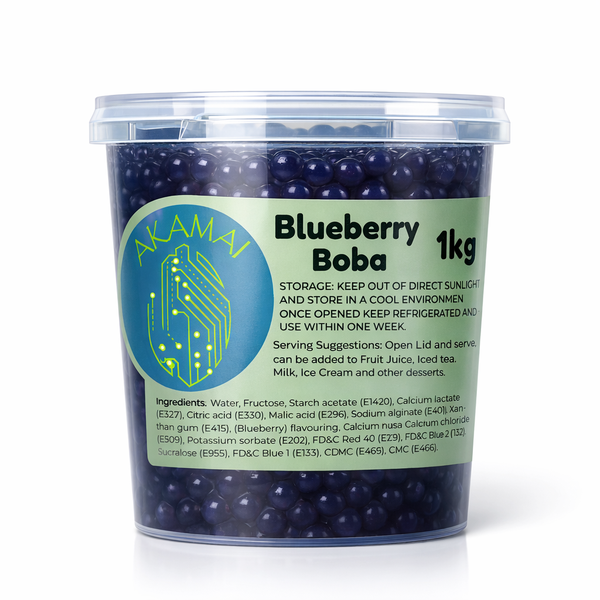 Blueberry Boba Pearls 1kg Popping Boba for Bubble Tea