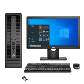 Certified Pre-Owned HP EliteDesk 800 G2 SFF FULL SET- Intel i5