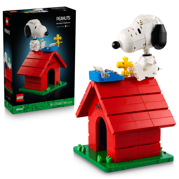 LEGO® Ideas Peanuts: Snoopy’s Doghouse Set 21368