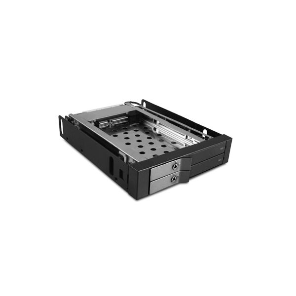 Vantec Dual Bay 2.5" SATA SSD/HDD Removable Rack