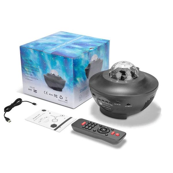 LED Galaxy Light Projector, Starry Night Projector with Bluetooth Speaker