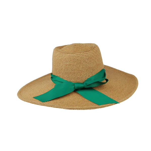 Narrow Brim Straw Natural Sun Hat