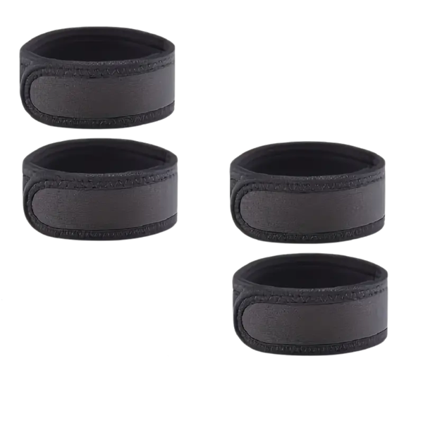 4pcs Elastic No-Buckle Belts