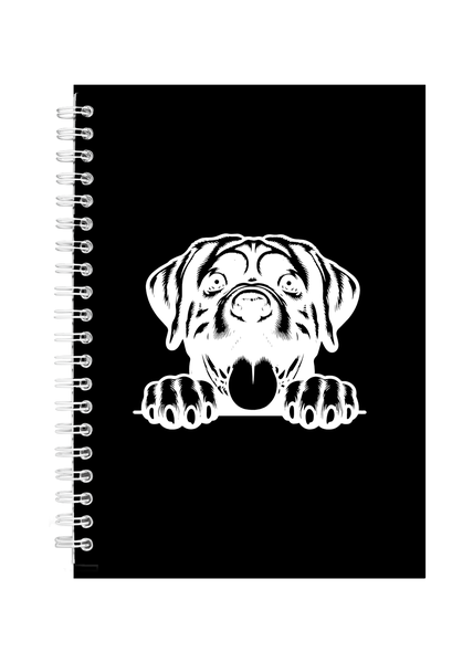 Mastiff Dogs Gift Idea Writing Book Notepad Notebook A4 503