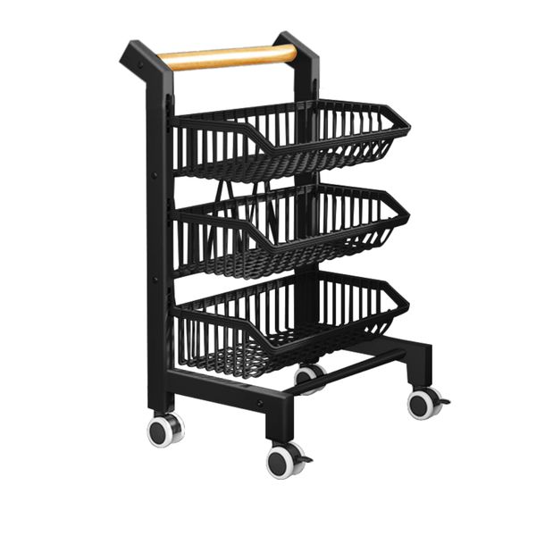 Decor Kitchen and Office Storage Trolley Shelf 3 Tier - 69cm
