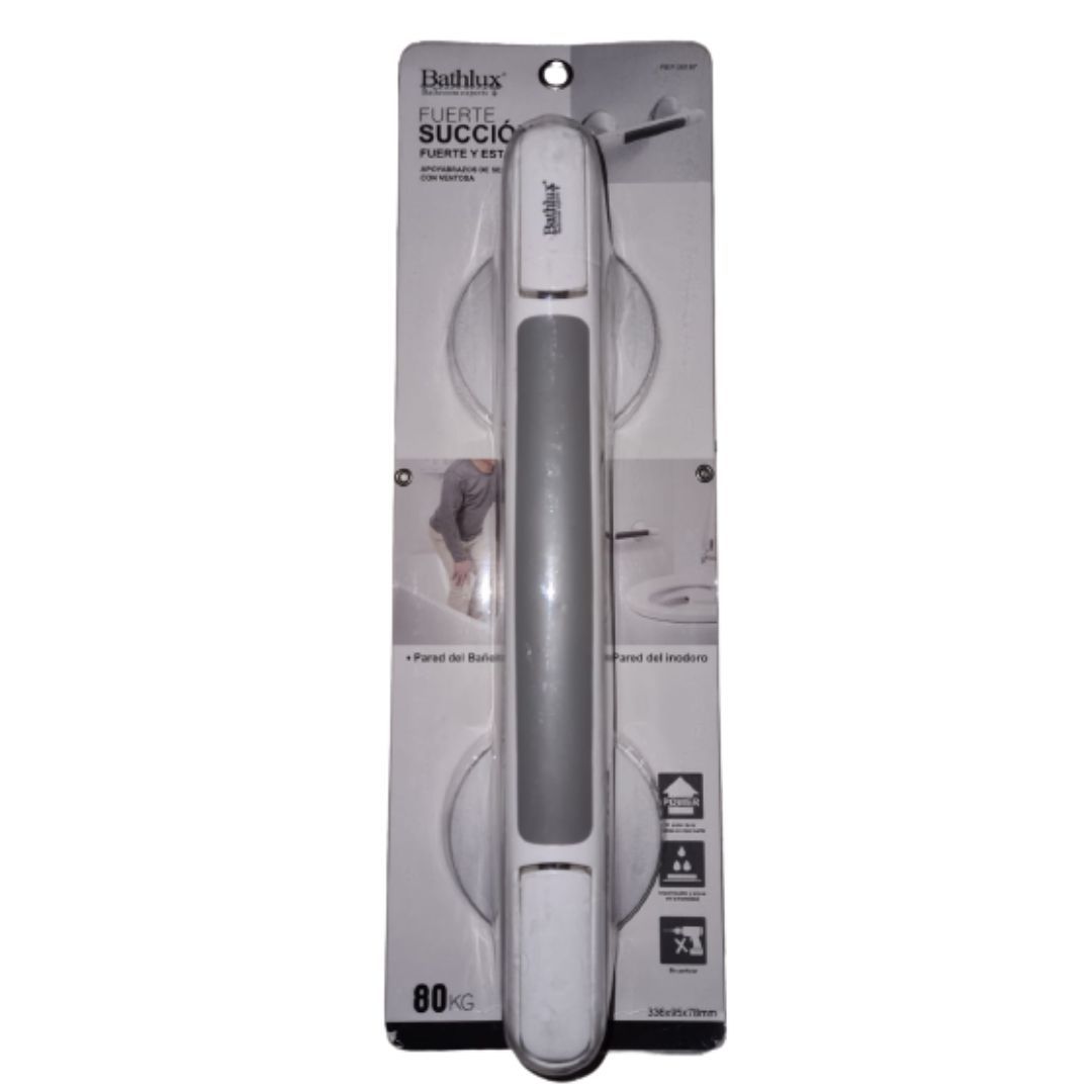 Bathroom Accessories Bathlux Grab Bar With Suction Cups Ceramic Wall