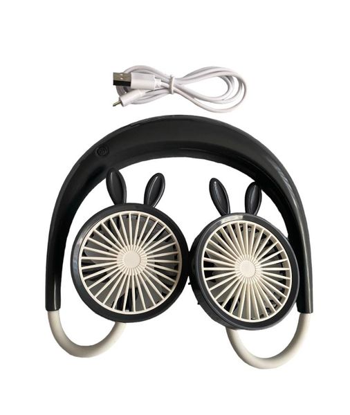 Black Stylish Neck Fan