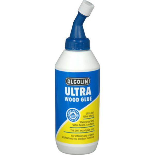 Bulk Pack x 2 Alcolin - Glue Wood Ultra Water Based 500ml