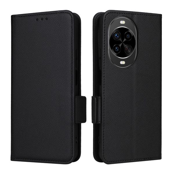 Lychee Patterned Leather Cover Compatible With Huawei Nova 14 Ultra