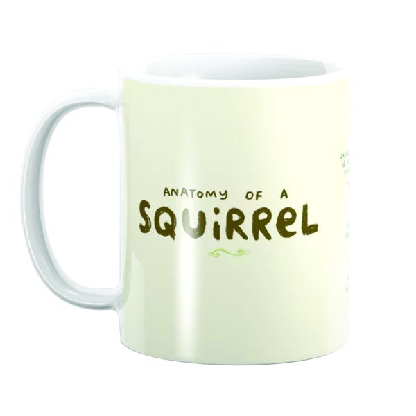 PepperSt mug - Anatomy of a Squirrel