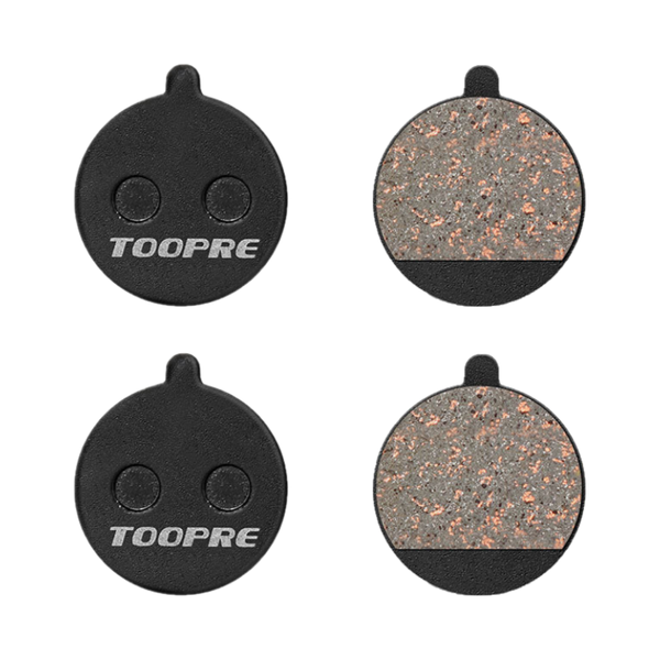 Toopre Bicycle Twin Pack Resin Semi Metal Disc Brake Pads TP-11K