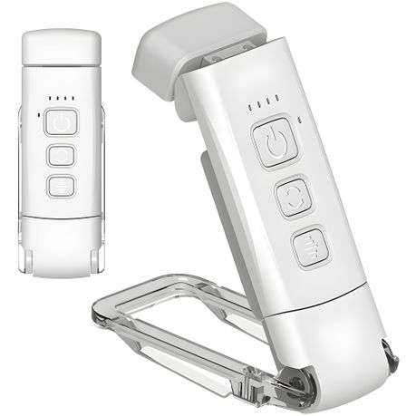 Reading Light Clip-on LED Book Light USB Rechargeable for Reading at Night Image