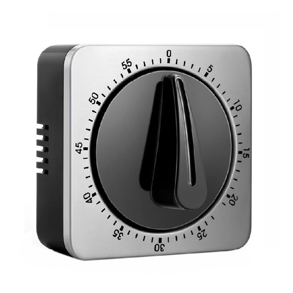 Mechanical Kitchen Timer - Loud Alarm Magnetic Backing No Batteries
