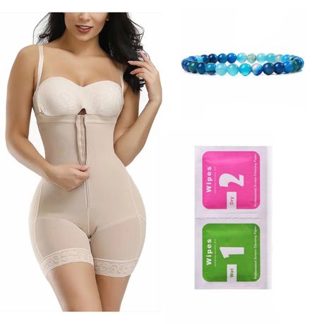 Women Compression Garment After Liposuction Full Body Shaper Post