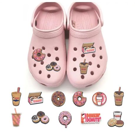 Dunkin Doughnuts Shoe Decoration 11 Pieces Shop Today. Get it