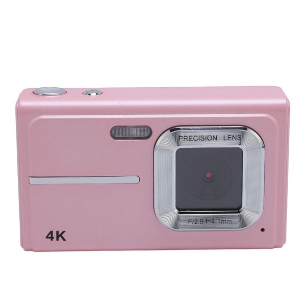 Pink 48MP UHD Compact Digital Camera