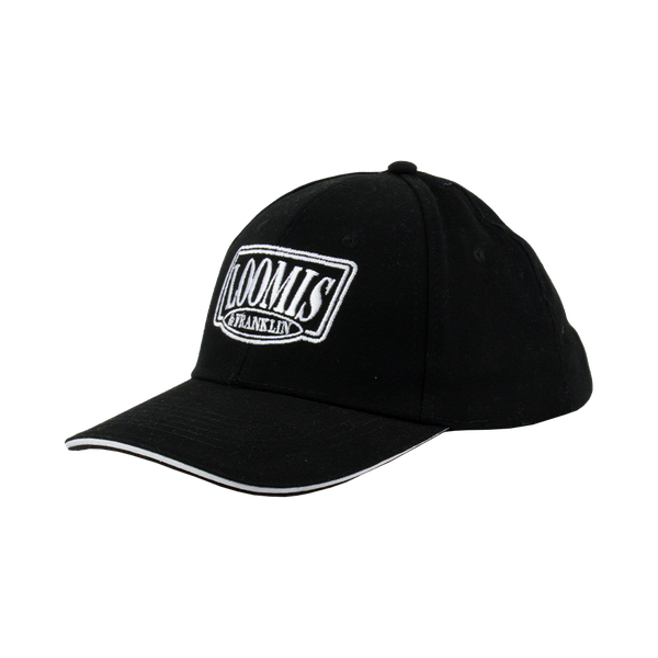 Loomis &amp; Franklin Black Fishing Cap