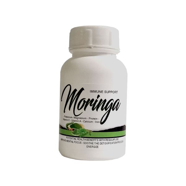 Immunity Detox Plant-Based Multivitamin Boost | Wondernut Moringa |120 Caps