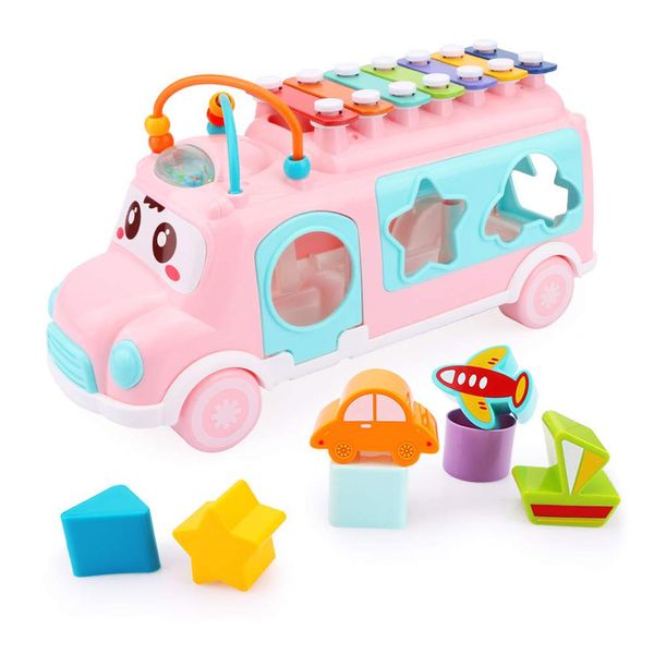 Totland Bus Musical Toy - Blue