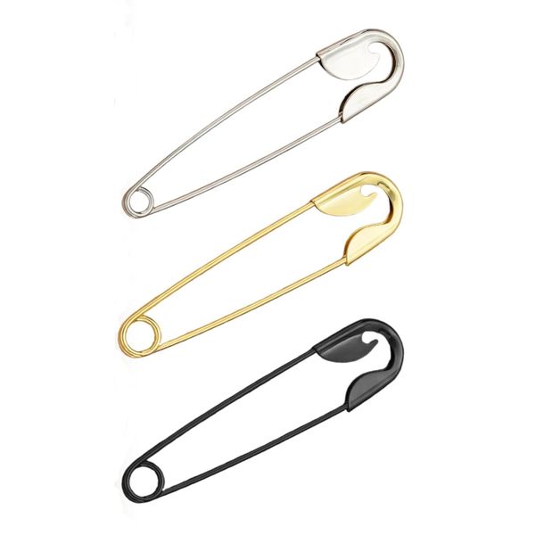 3 Pack Safety Pin Hair Clips for Women Fashion Hair Accessories