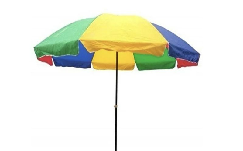 Beach/Garden 200cm Diametre Rainbow Colour