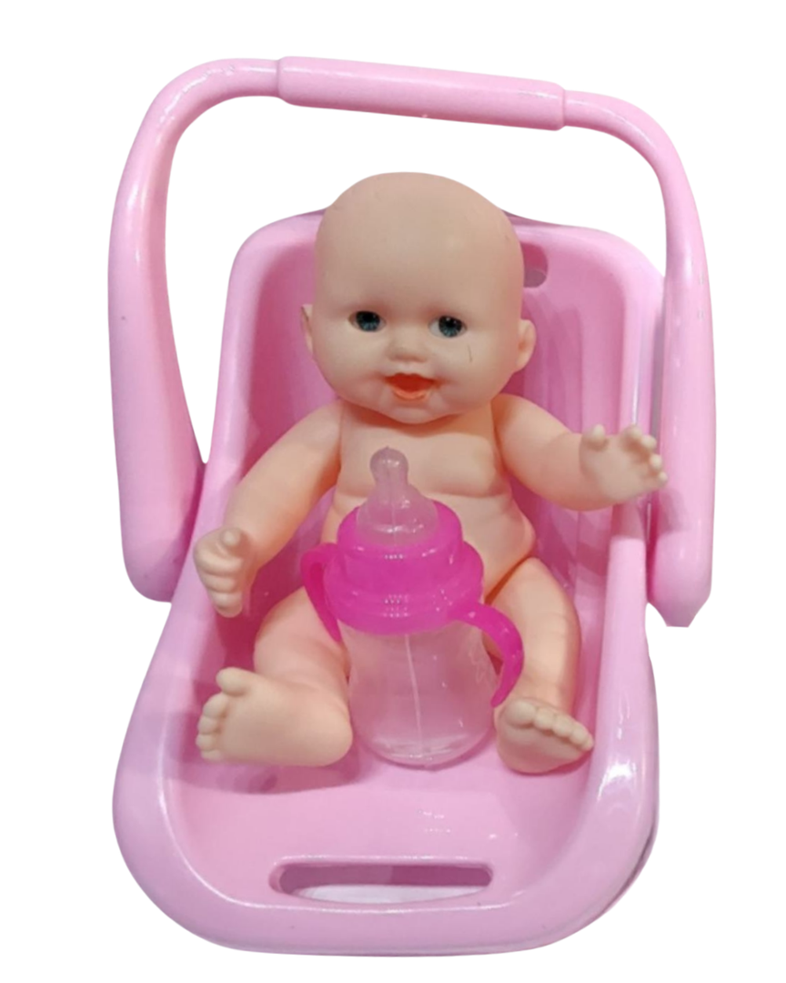 Baby In Carrier With Feeding Bottle. | Buy Online in South Africa ...