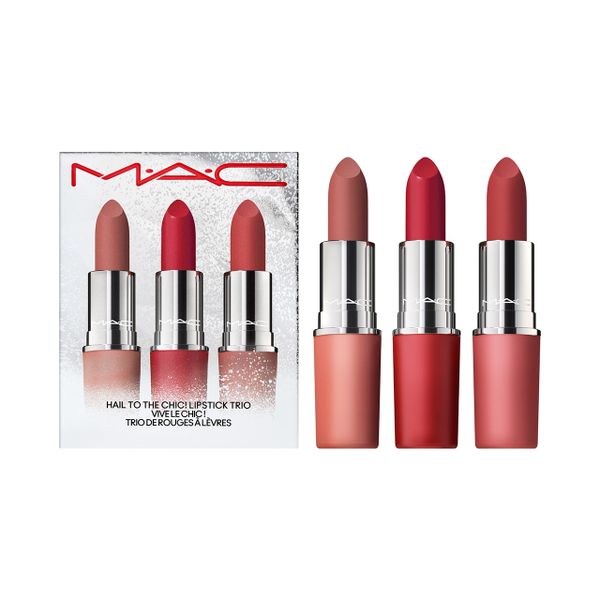 MAC Bizzare Blizzard Hail To The Chic! Lipstick Trio