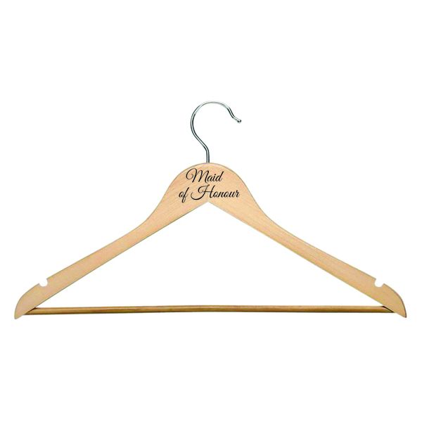 Maid of Honour Engraved Hanger